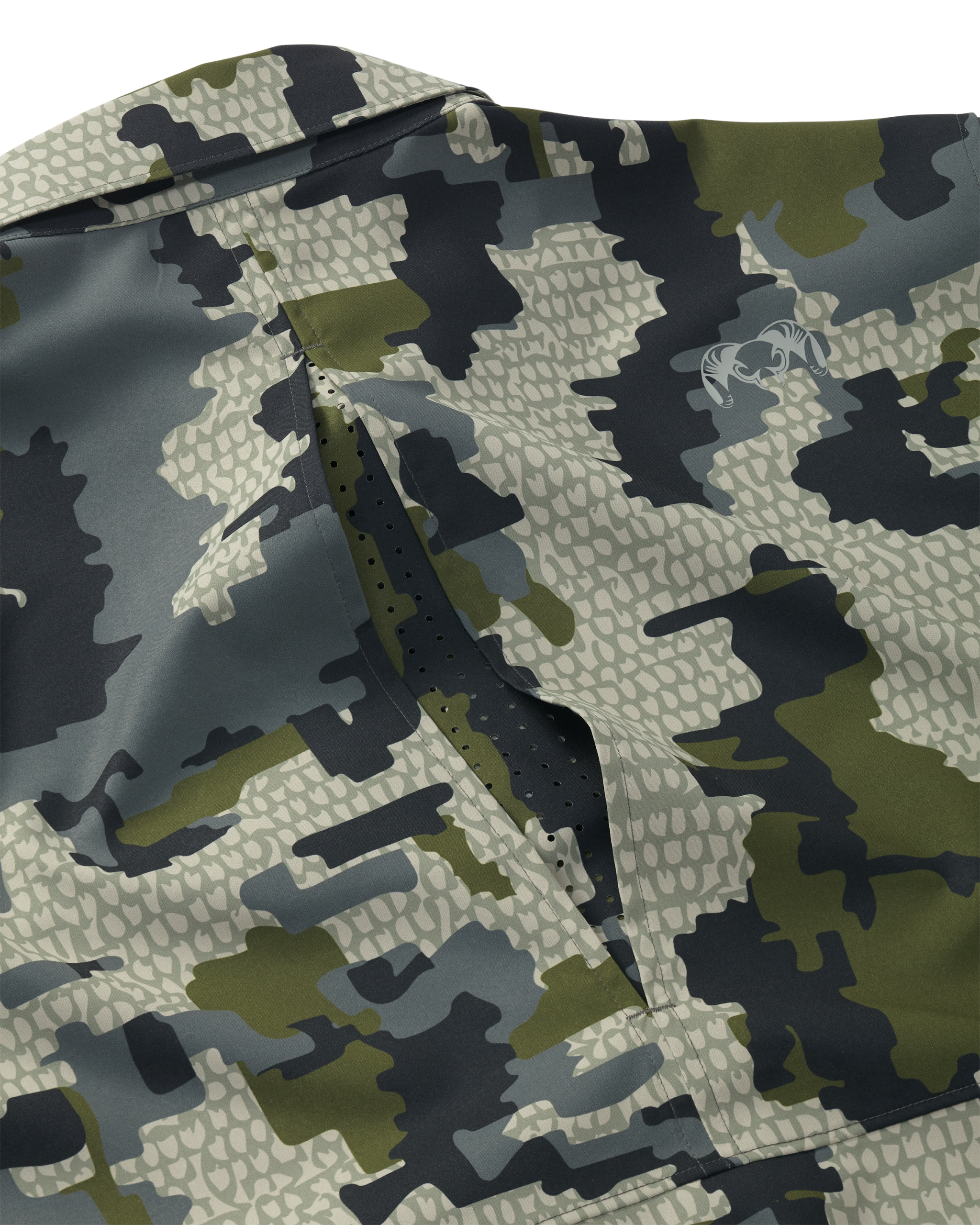 Mesa Vented LS Snap Shirt | Verde - Image 3