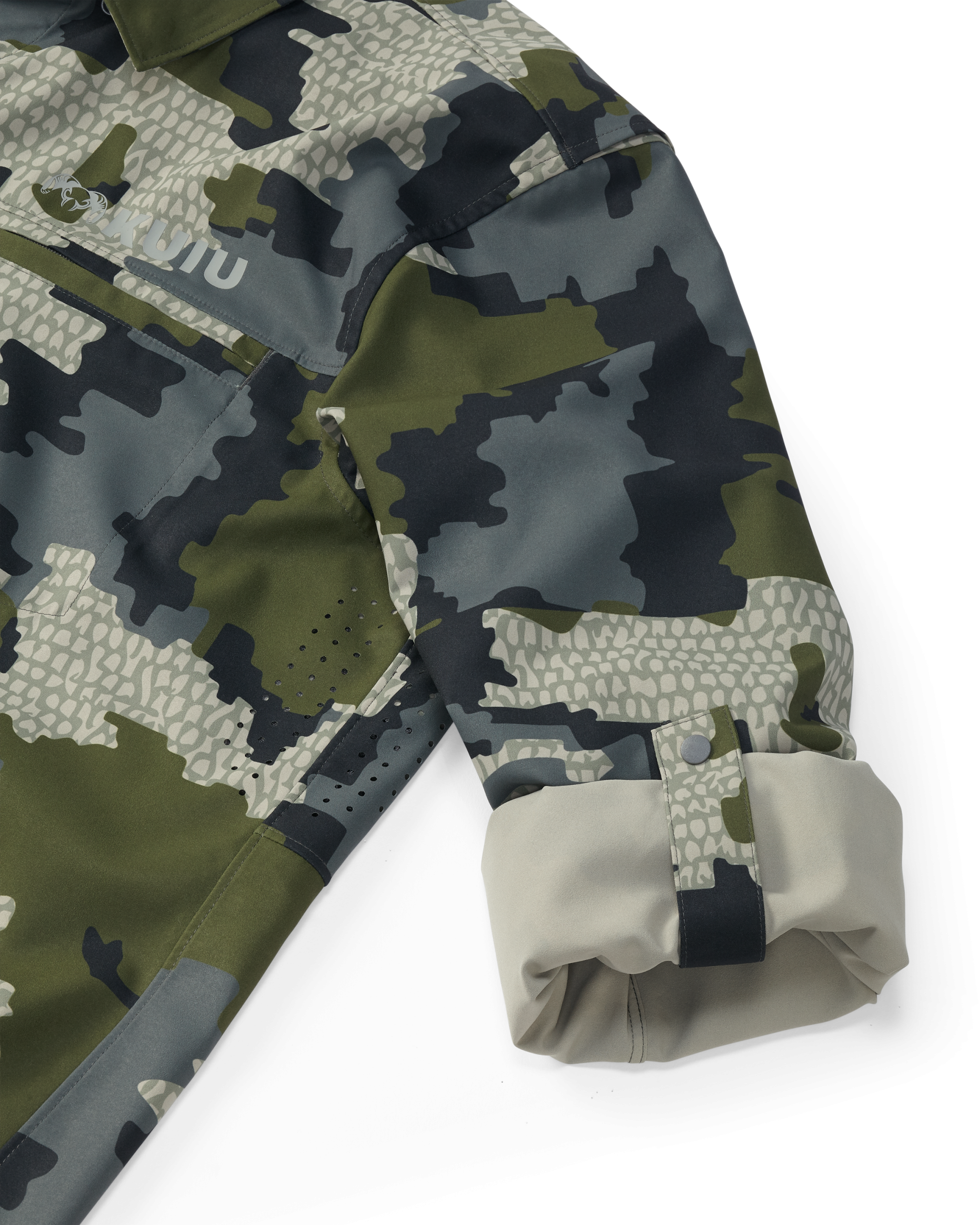 Mesa Vented LS Snap Shirt | Verde - Image 6