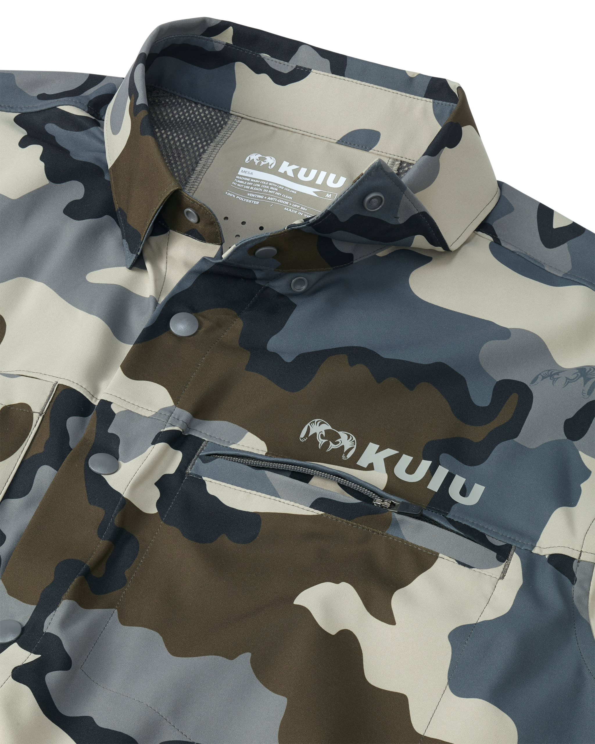 Mesa Vented LS Snap Shirt | Vias - Image 4