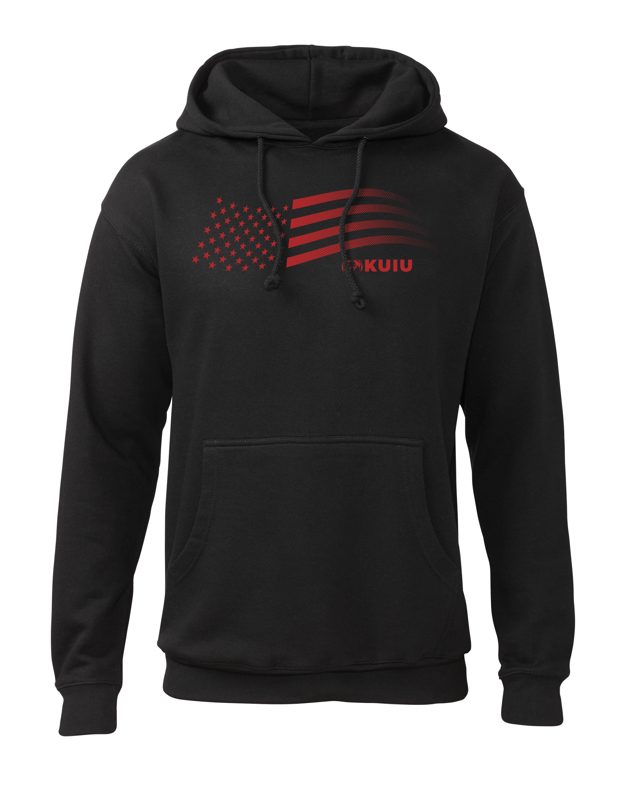 KUIU Flag Hoodie | Black