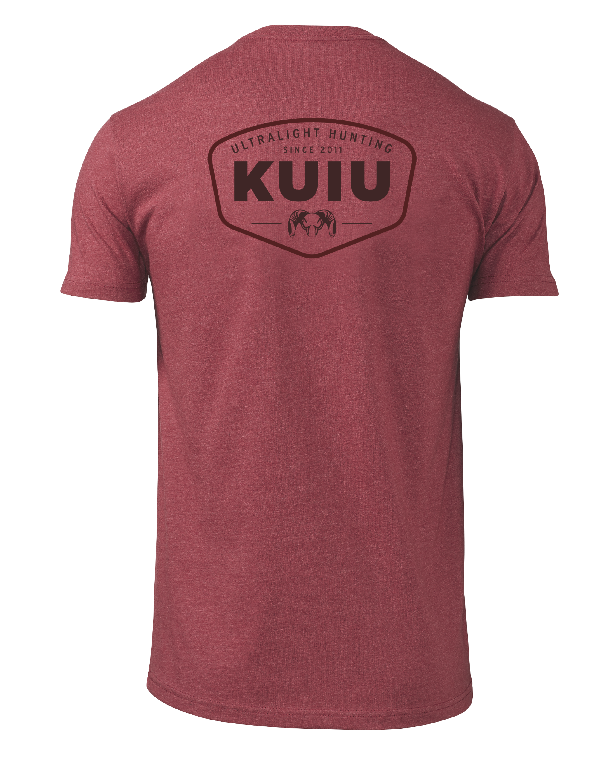 KUIU Ram Badge T-Shirt | Cardinal