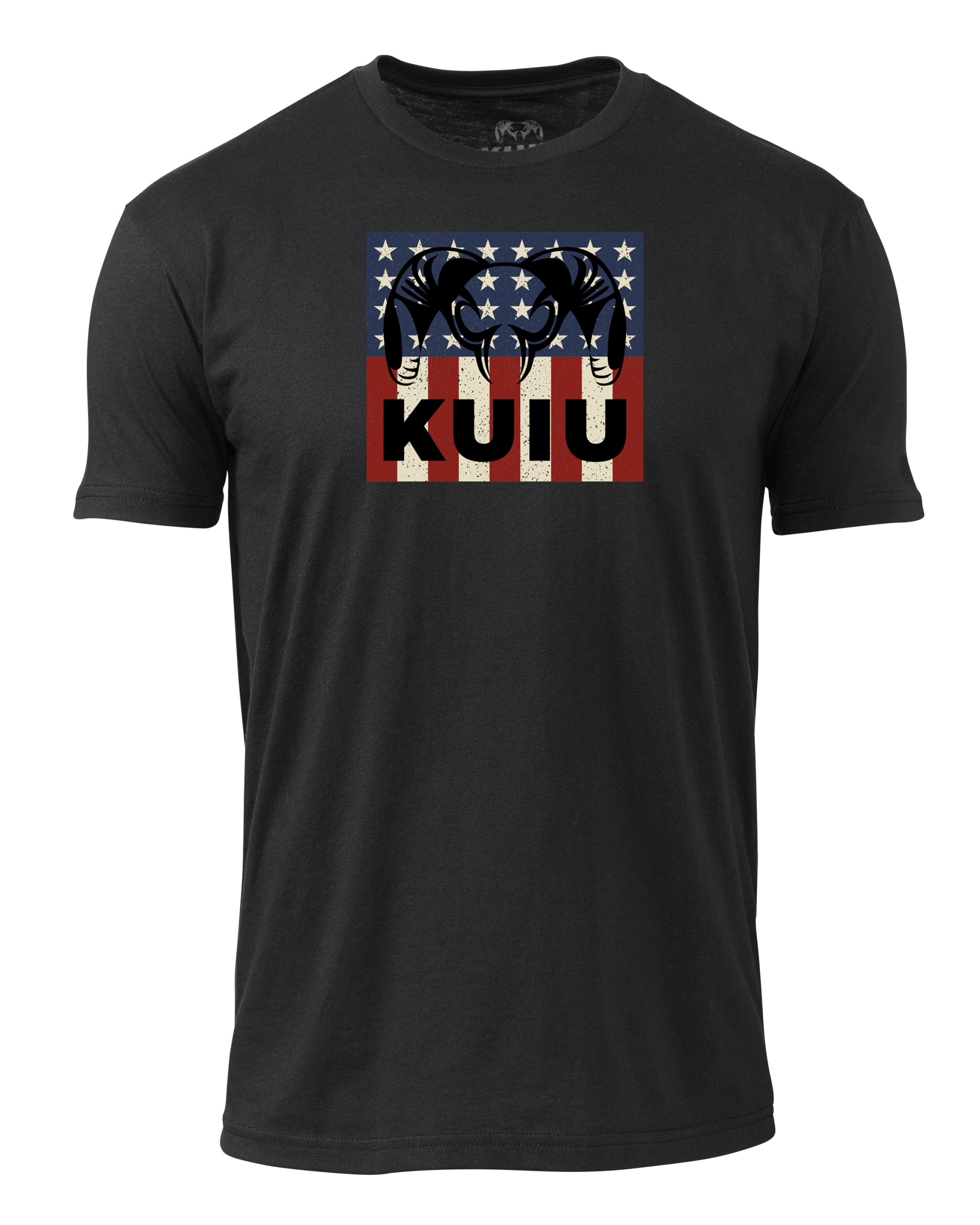 KUIU Retro Patriot T-Shirt | Black