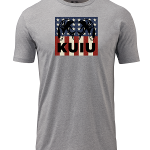 KUIU Retro Patriot T-Shirt | Heather Grey