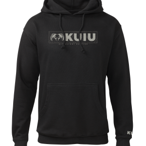 KUIU Topo Block Logo Hoodie | Black