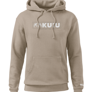 KUIU Topo Block Logo Hoodie | Cement