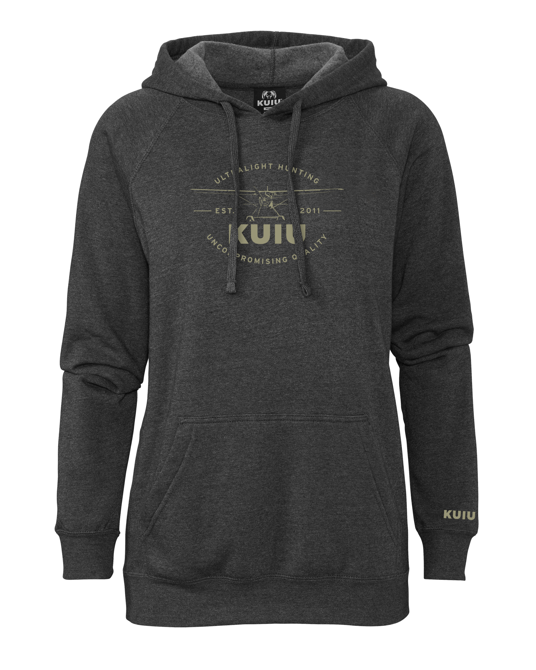 Women's Aviation Hoodie | Charcoal