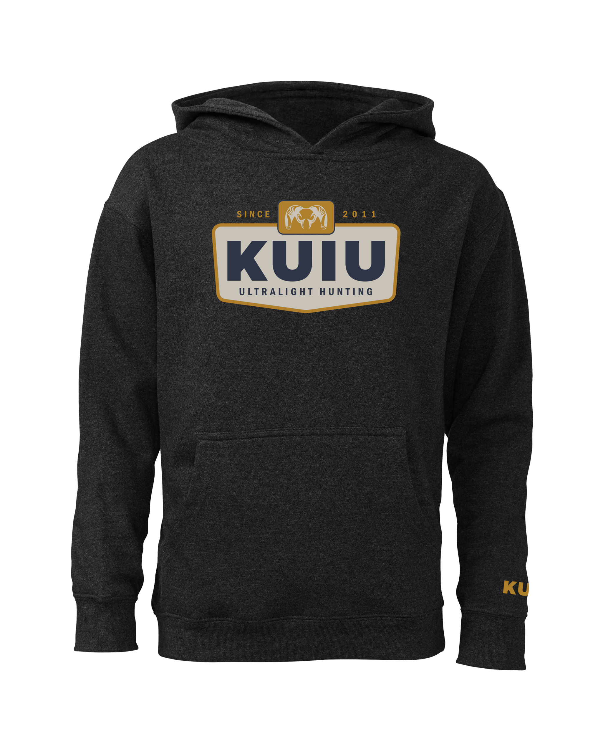 Youth Patch Hoodie | Black