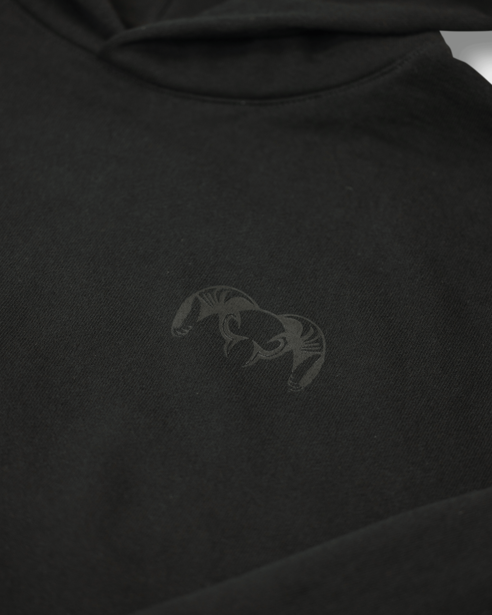 Workgrade Heavyweight Hoodie | Black - Image 2