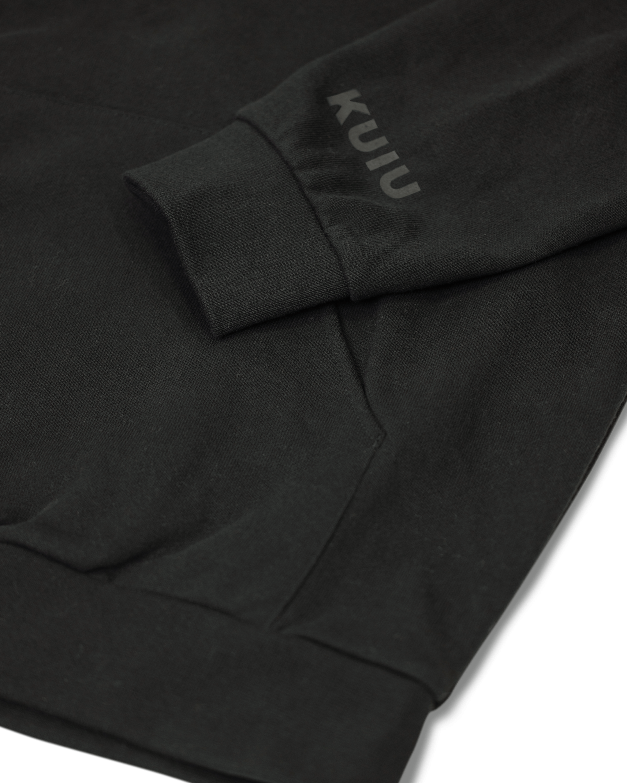 Workgrade Heavyweight Hoodie | Black - Image 3