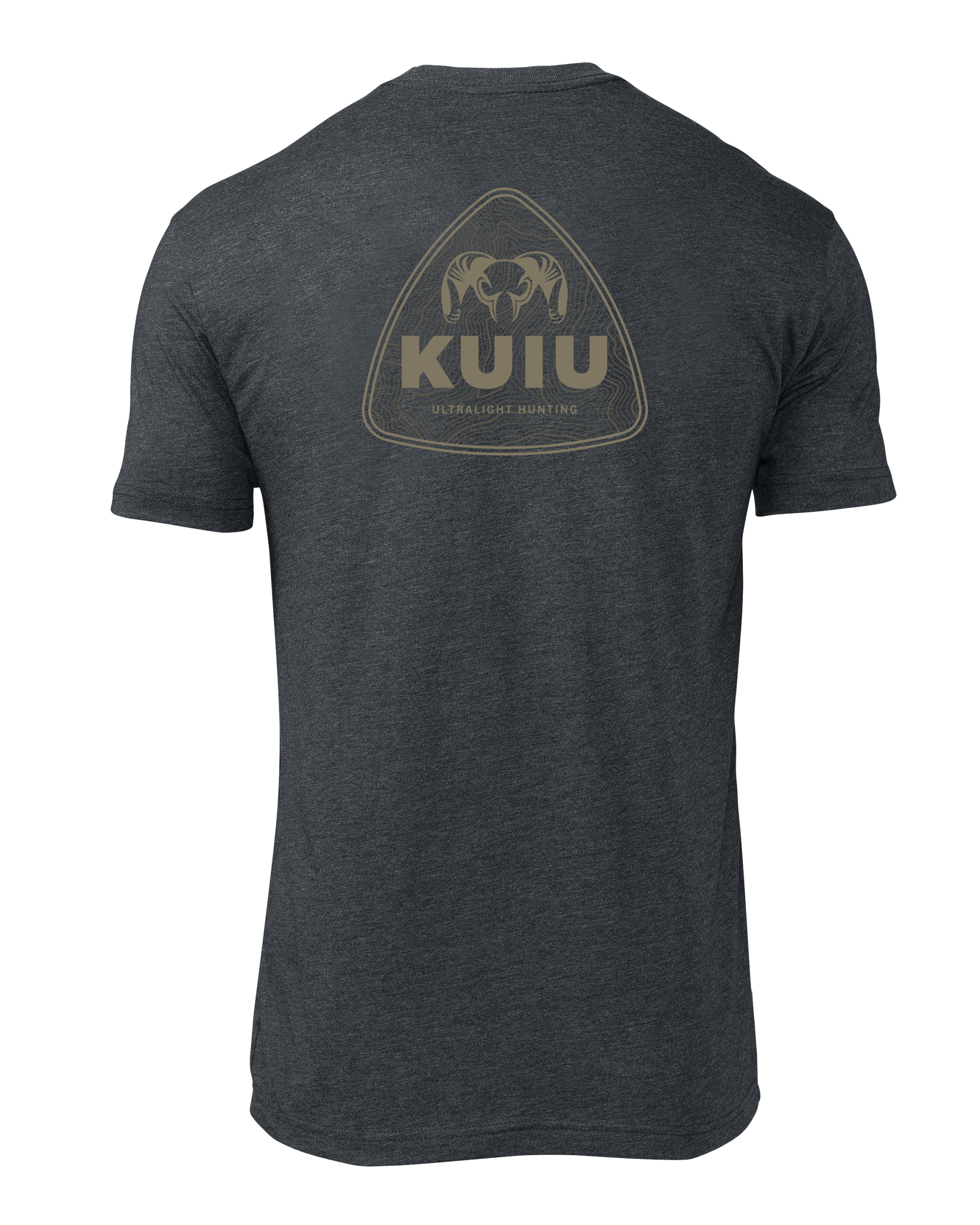 KUIU Topo Shield T-Shirt | Charcoal