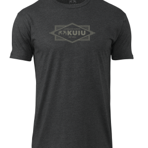 KUIU Emblem Logo T-Shirt | Charcoal