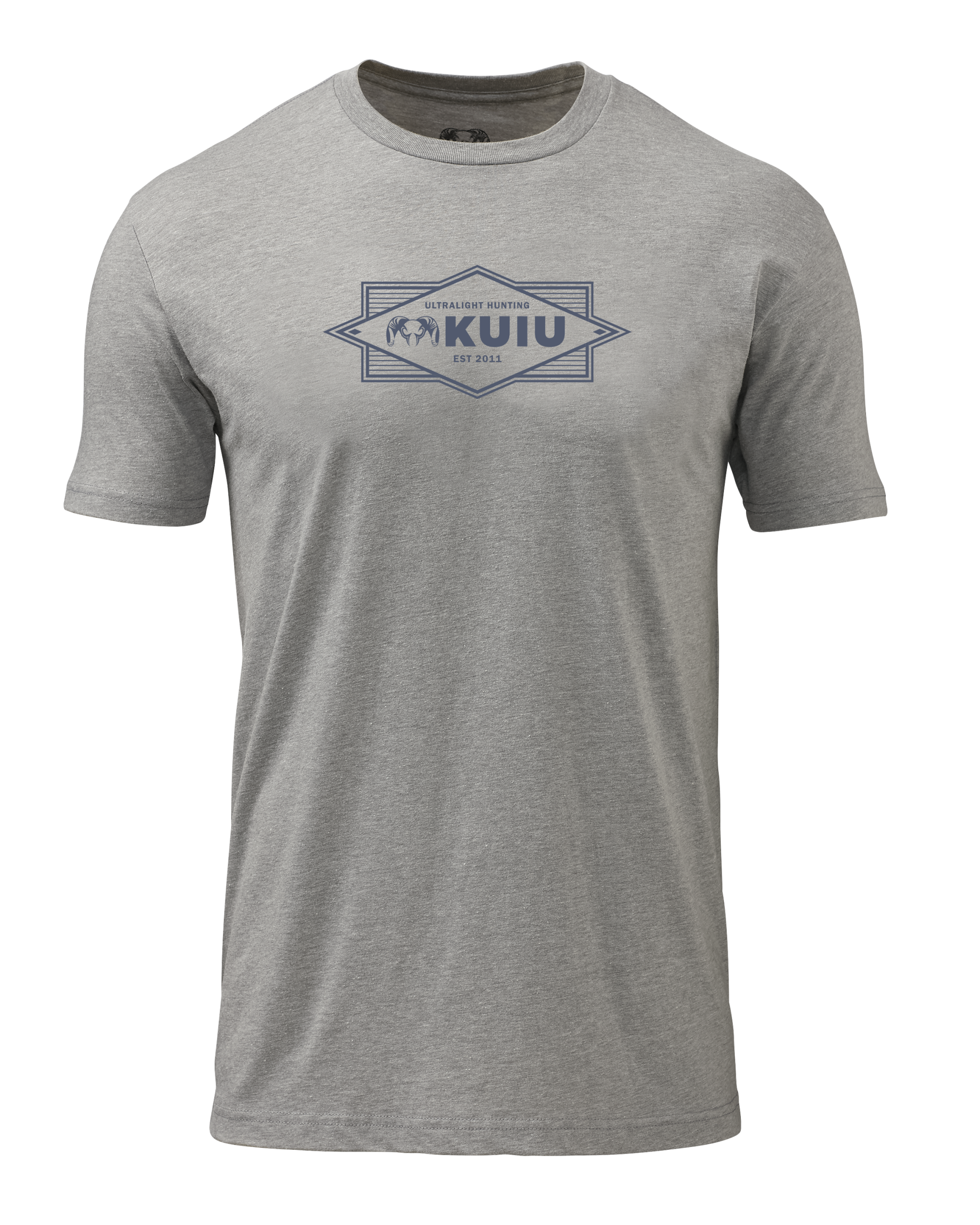 KUIU Emblem Logo T-Shirt | Heather Grey