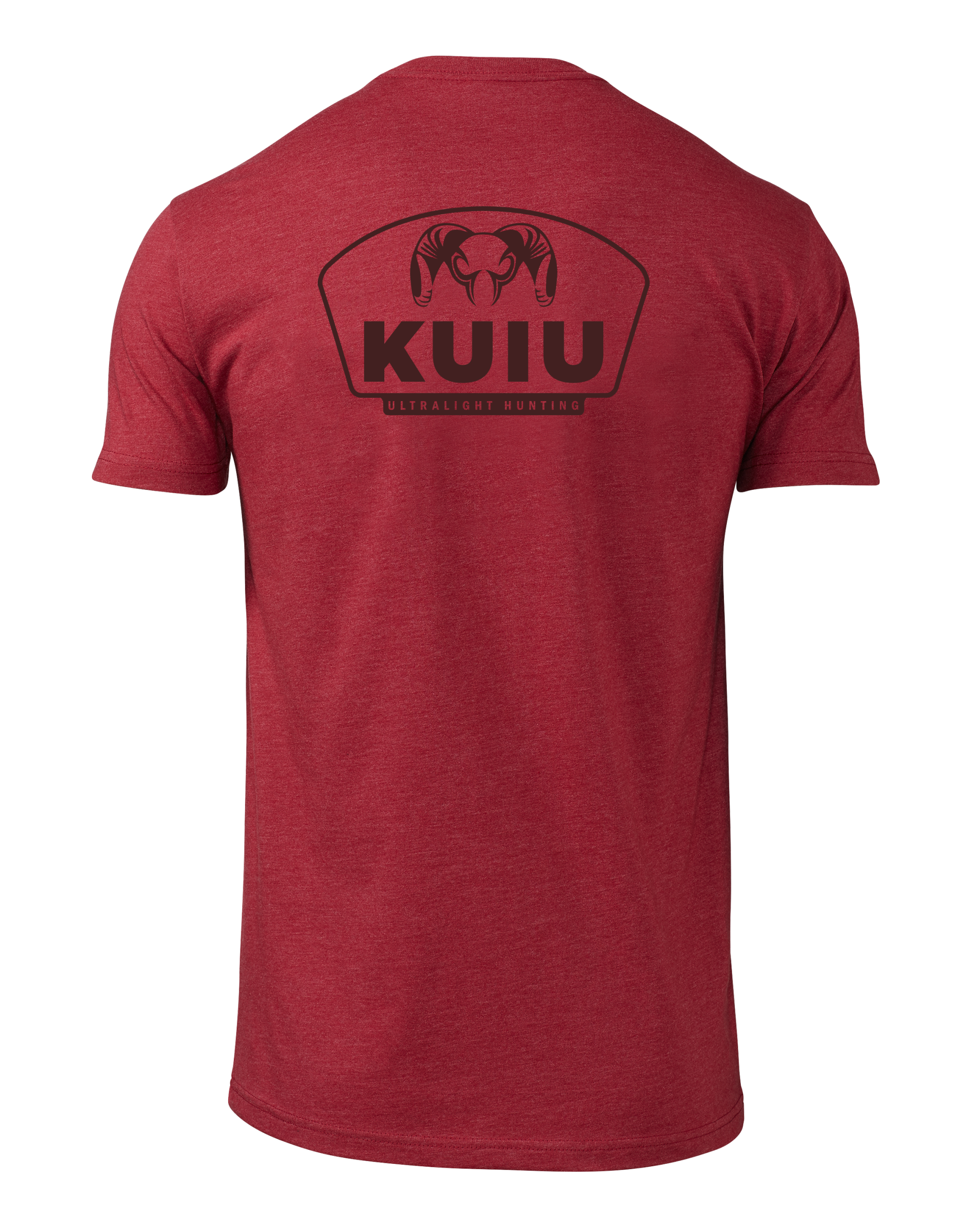 KUIU Shield Back Logo T-Shirt | Cardinal