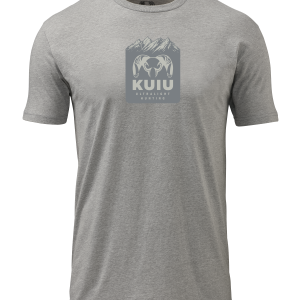 KUIU Mountain Logo T-Shirt | Heather Grey