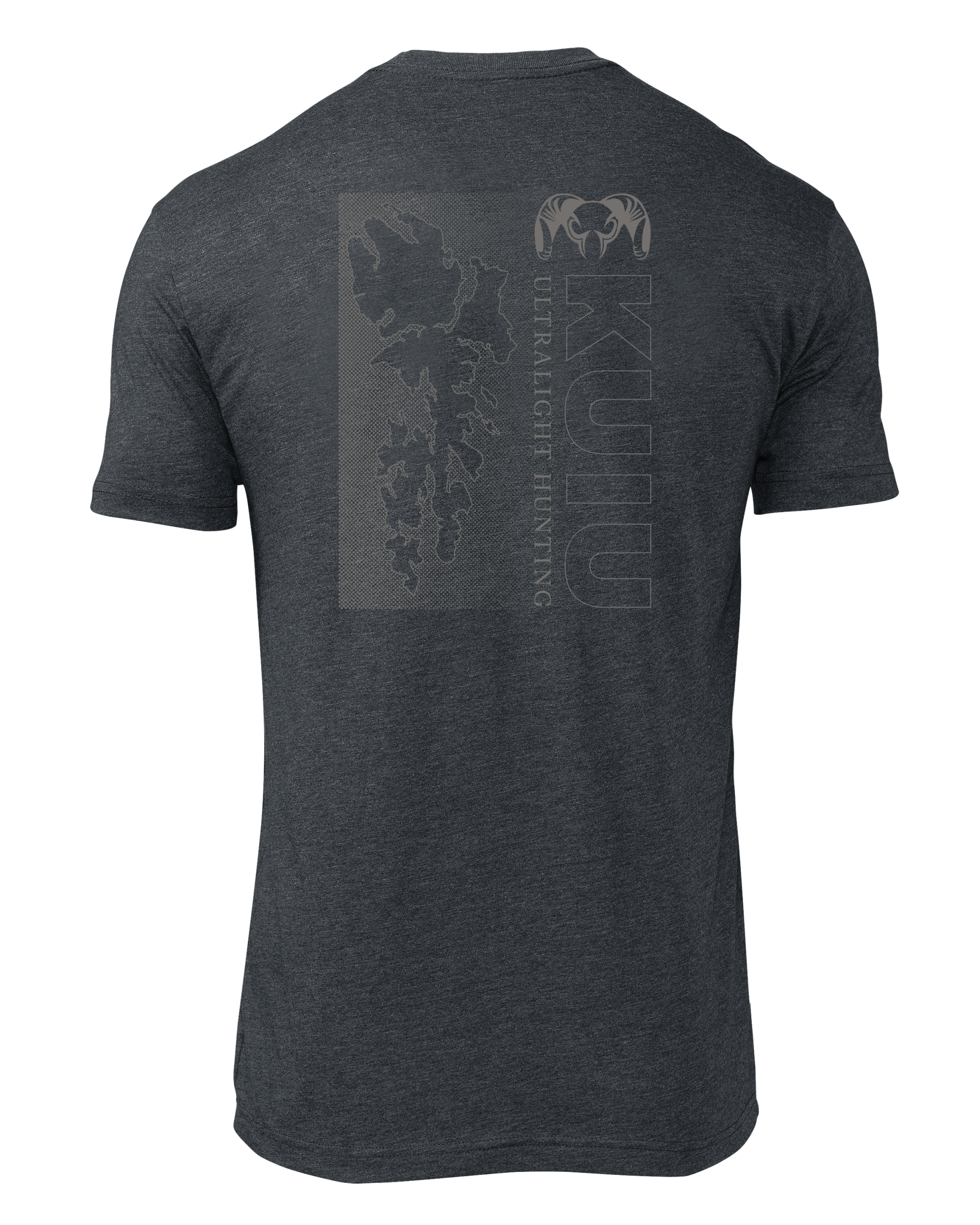 KUIU Island Fade T-Shirt | Charcoal