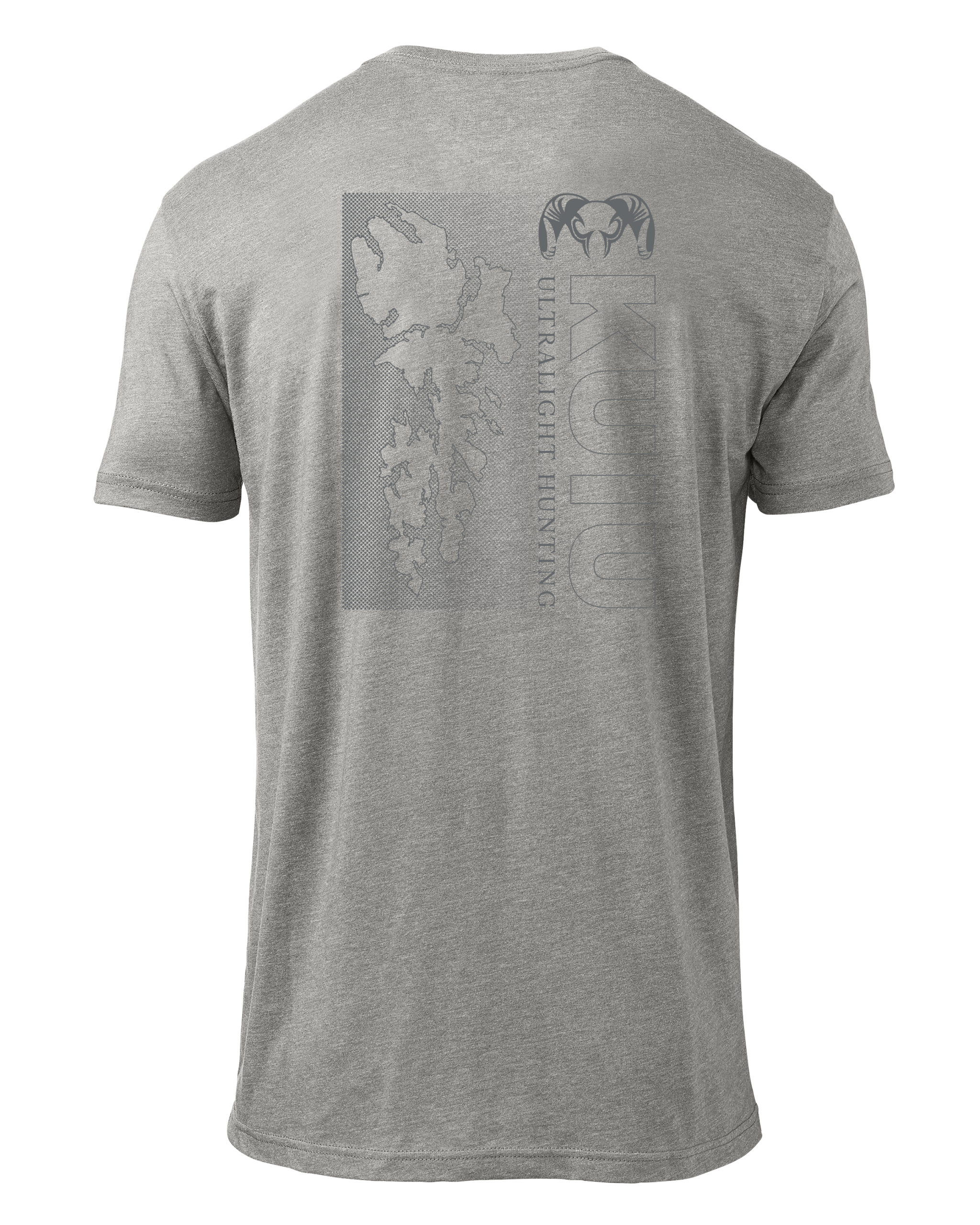 KUIU Island Fade T-Shirt | Heather Grey