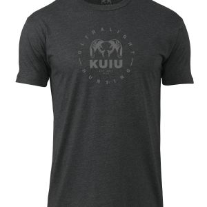 KUIU Ultralight Hunting Circle T-Shirt | Charcoal