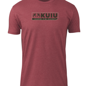 KUIU Here to Hunt T-Shirt | Cardinal