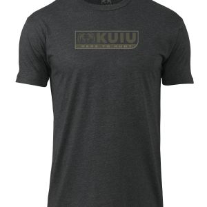 KUIU Here to Hunt T-Shirt | Charcoal