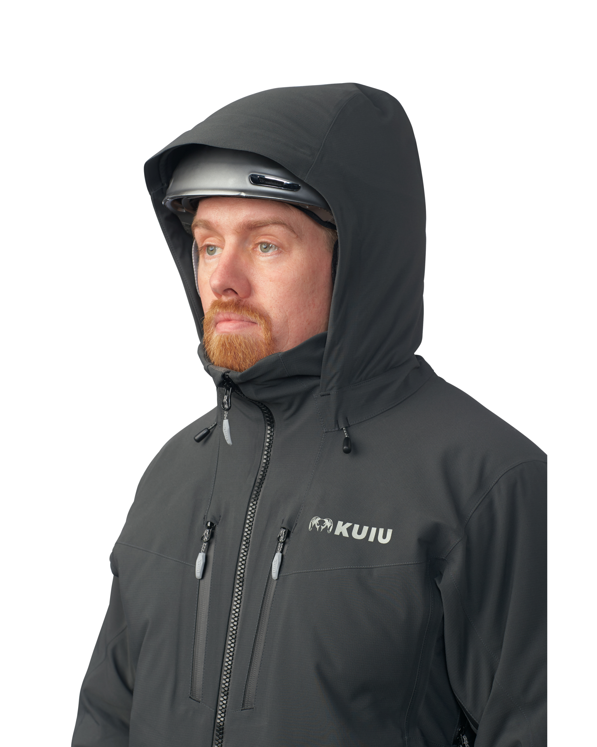 KUIU Kutana Gale Force Hooded Jacket | Gunmetal - Image 12