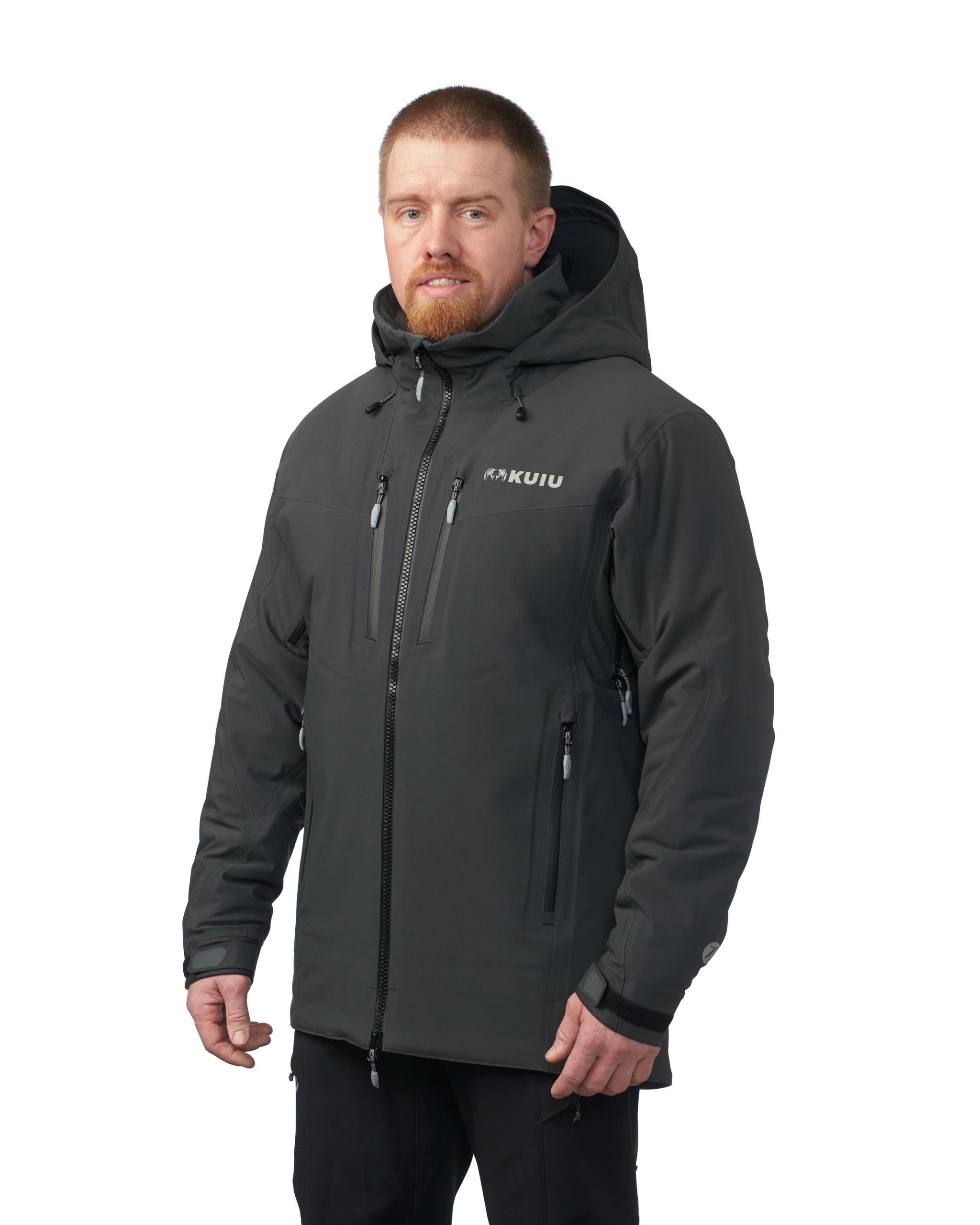 KUIU Kutana Gale Force Hooded Jacket | Gunmetal - Image 5