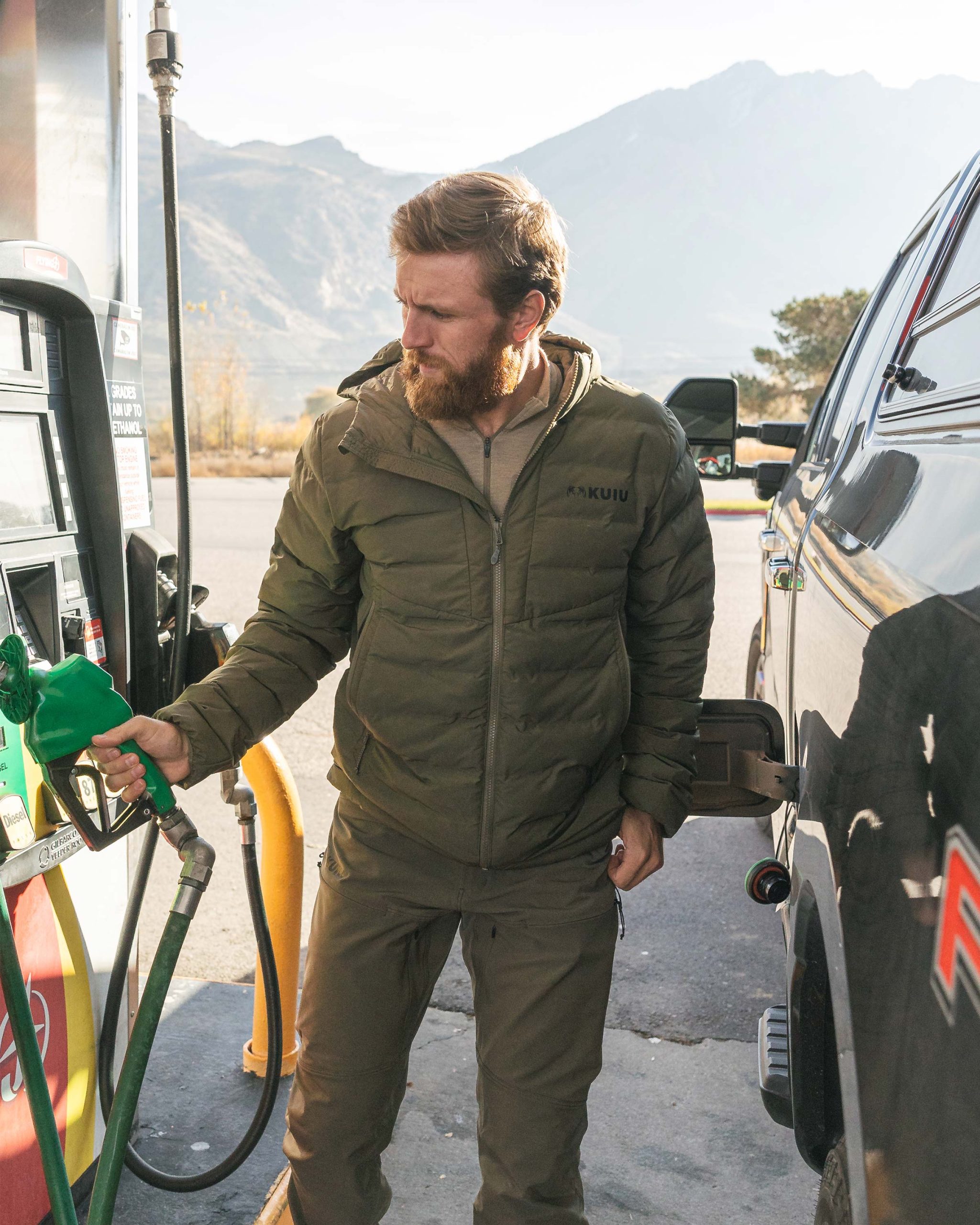 Elements Hooded Jacket | Steel Blue - Image 3