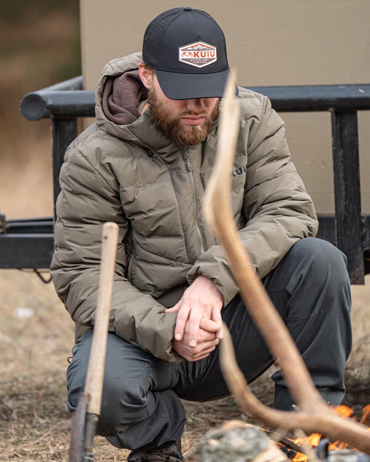 Elements Hooded Jacket | Steel Blue - Image 6