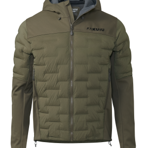 Axis Thermal Hybrid Hooded Jacket | Ash