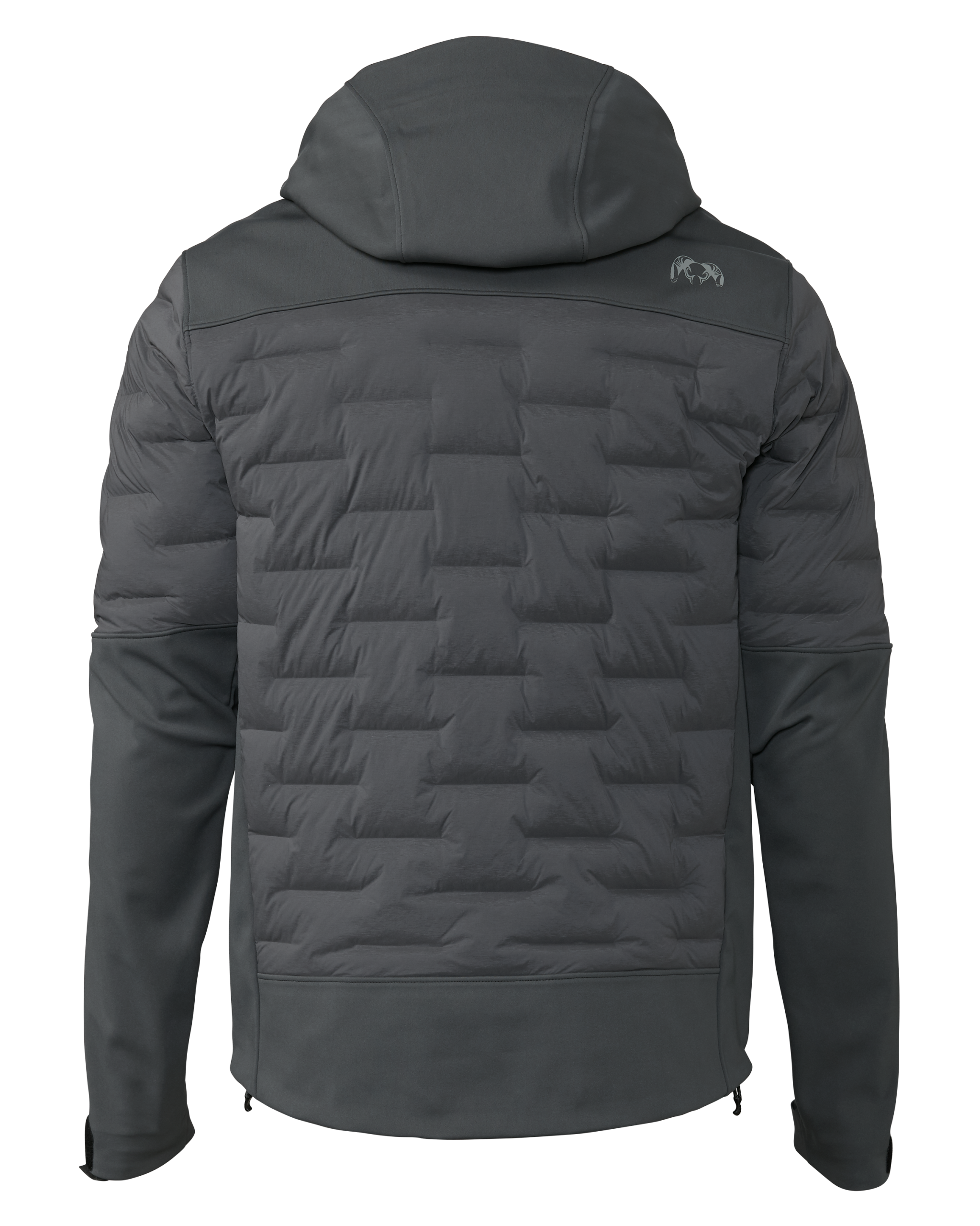 Axis Thermal Hybrid Hooded Jacket | Gunmetal - Image 2