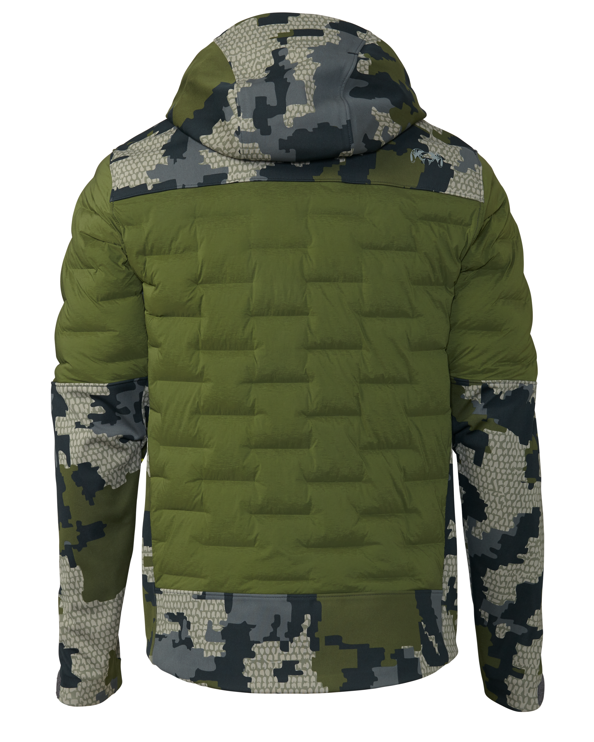 Axis Thermal Hybrid Hooded Jacket | Verde - Image 2