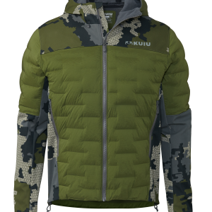 Axis Thermal Hybrid Hooded Jacket | Verde