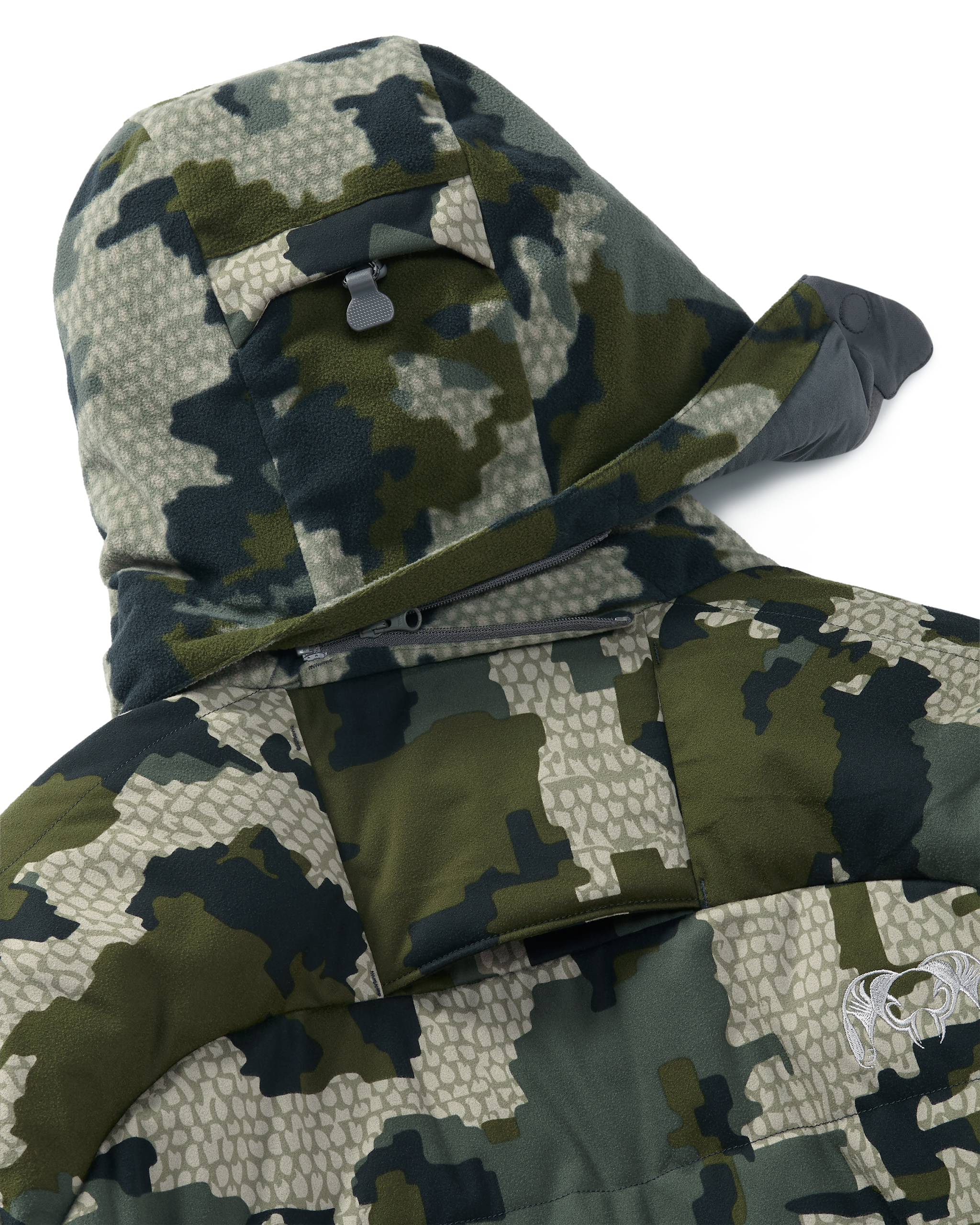 Super Down Haven Hooded Jacket | Verde - Image 3