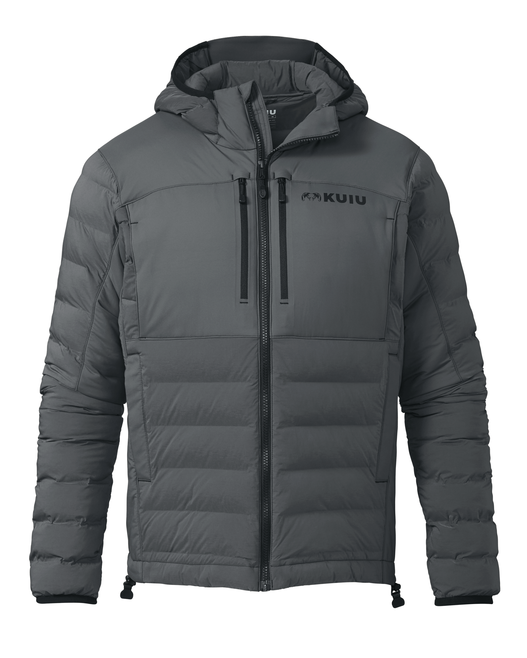 Flyway Insulated Hooded Jacket | Gunmetal