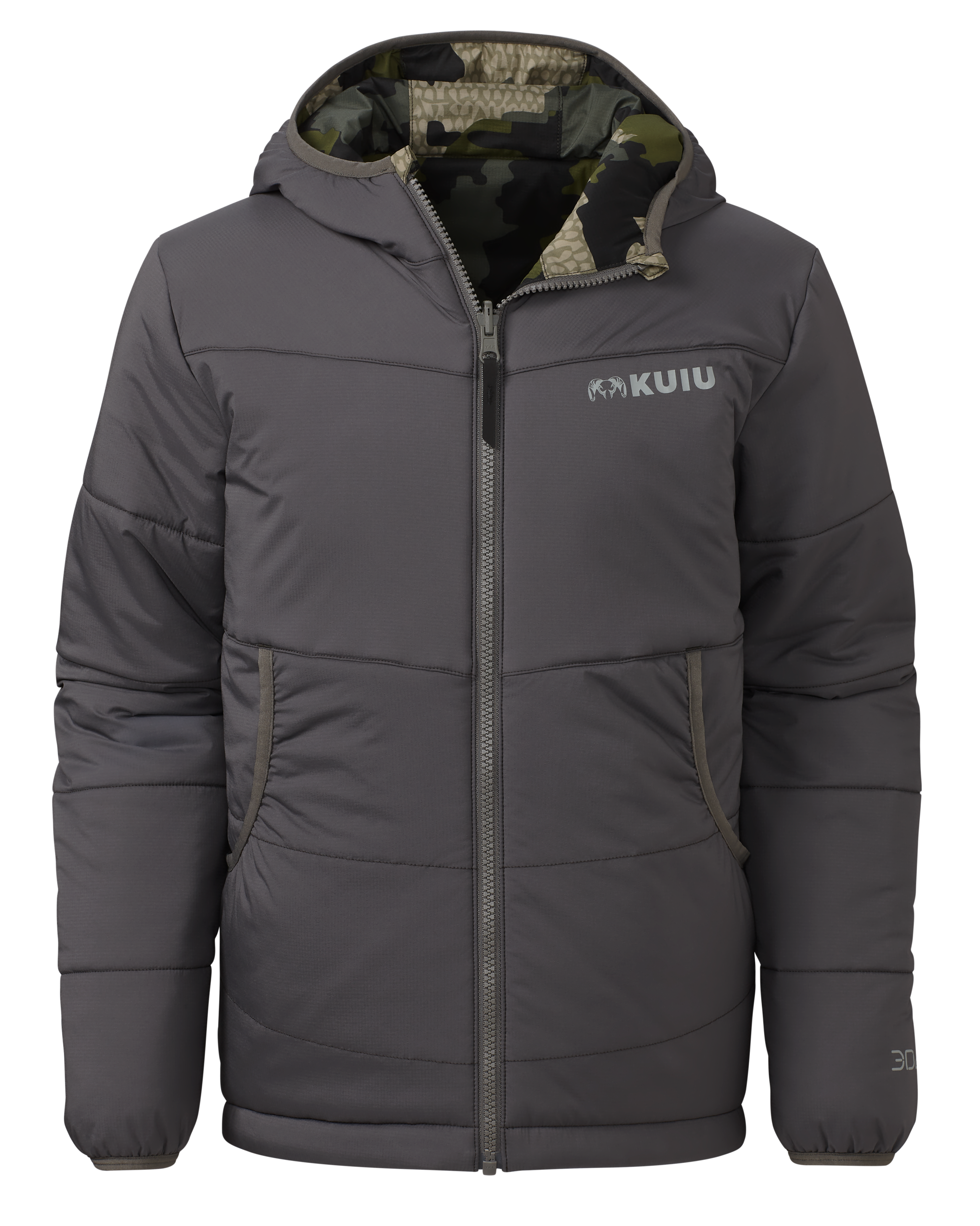 Youth Reversible Versa Jacket | Verde - Image 3