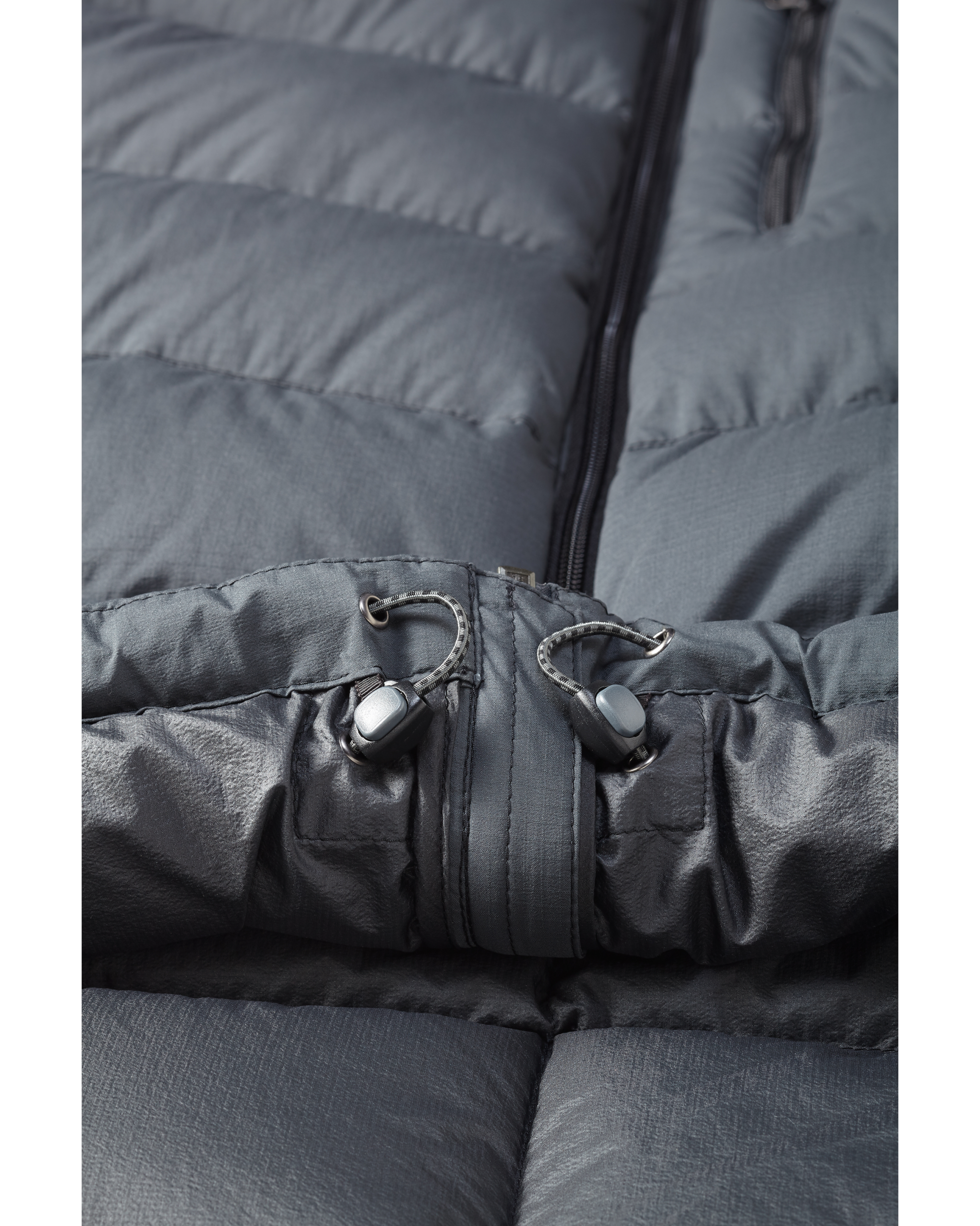 Super Down PRO Hooded Jacket | Gunmetal - Image 4