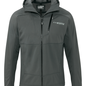 Axis Hybrid Hooded Jacket | Gunmetal