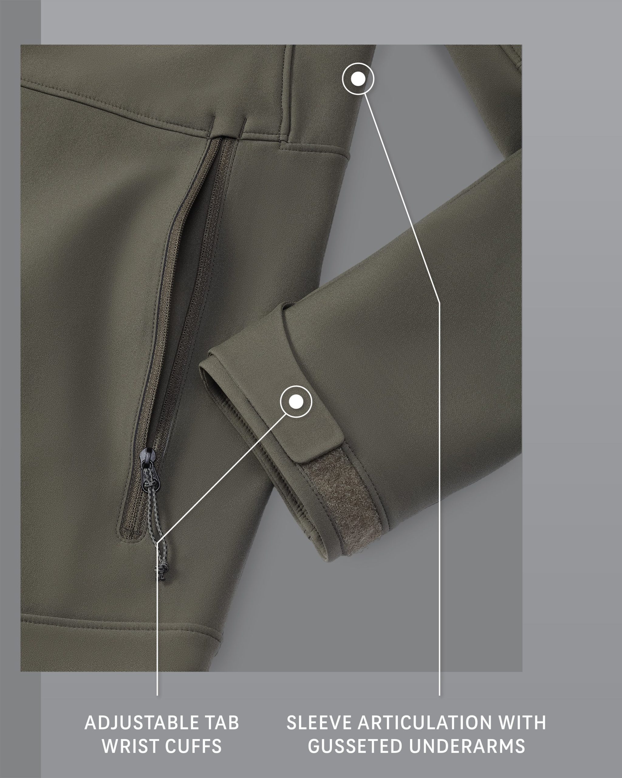 Guide PRO Hooded Jacket | Ash - Image 3