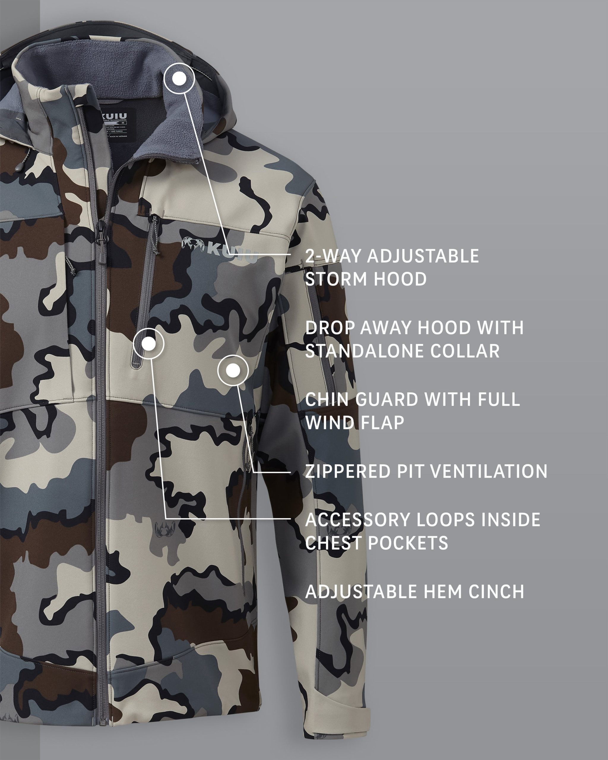 Guide PRO Hooded Jacket | Vias - Image 2