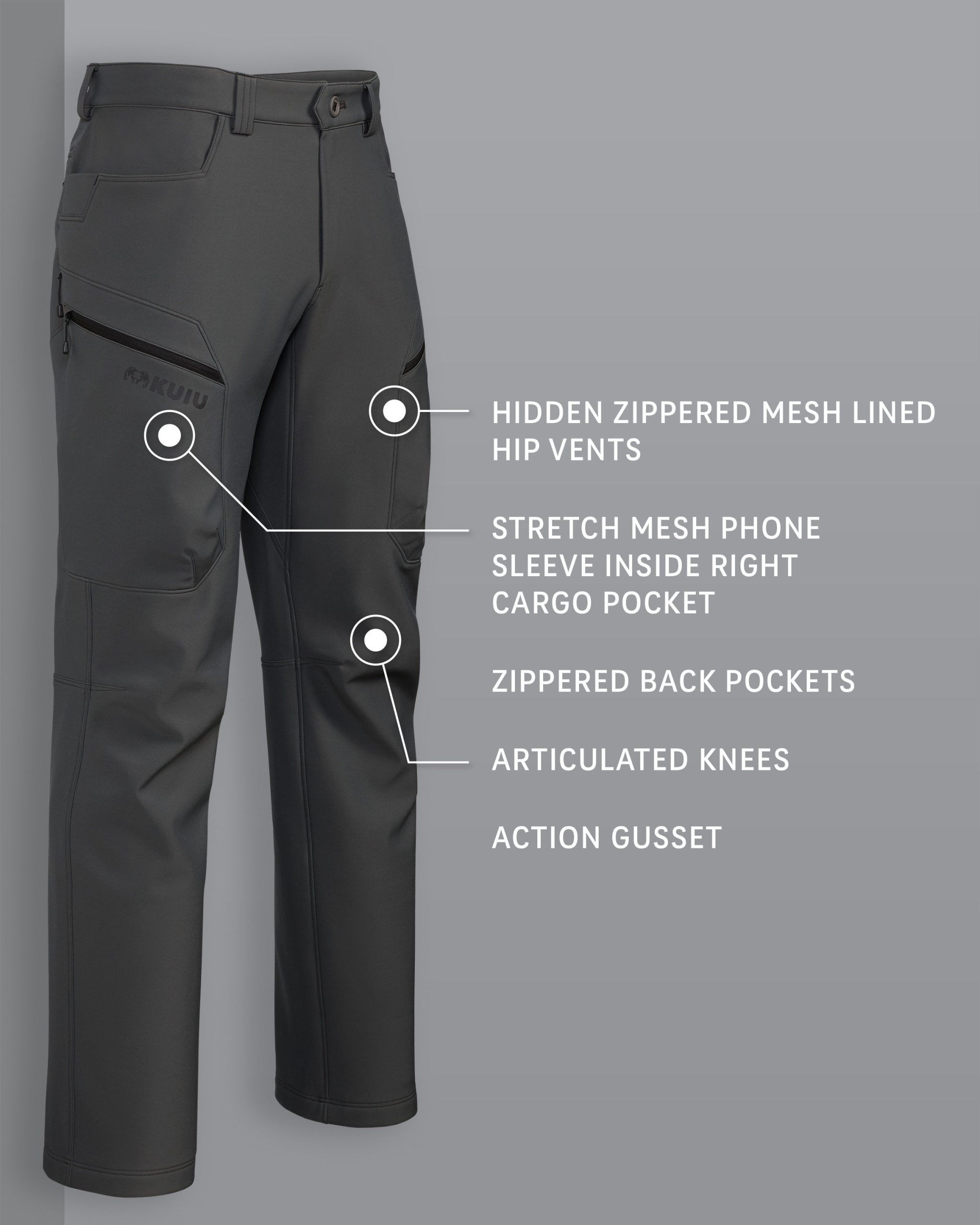 Guide PRO Pant | Gunmetal - Image 2