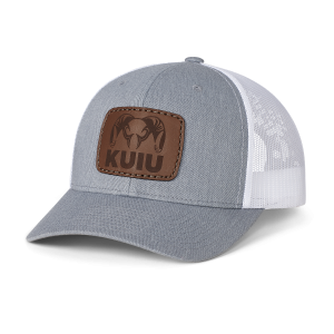 Retro Mesh Snap Back Hat | Heather White