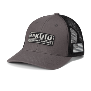 KUIU Ultralight Hunting Patch Hat | Charcoal/Black