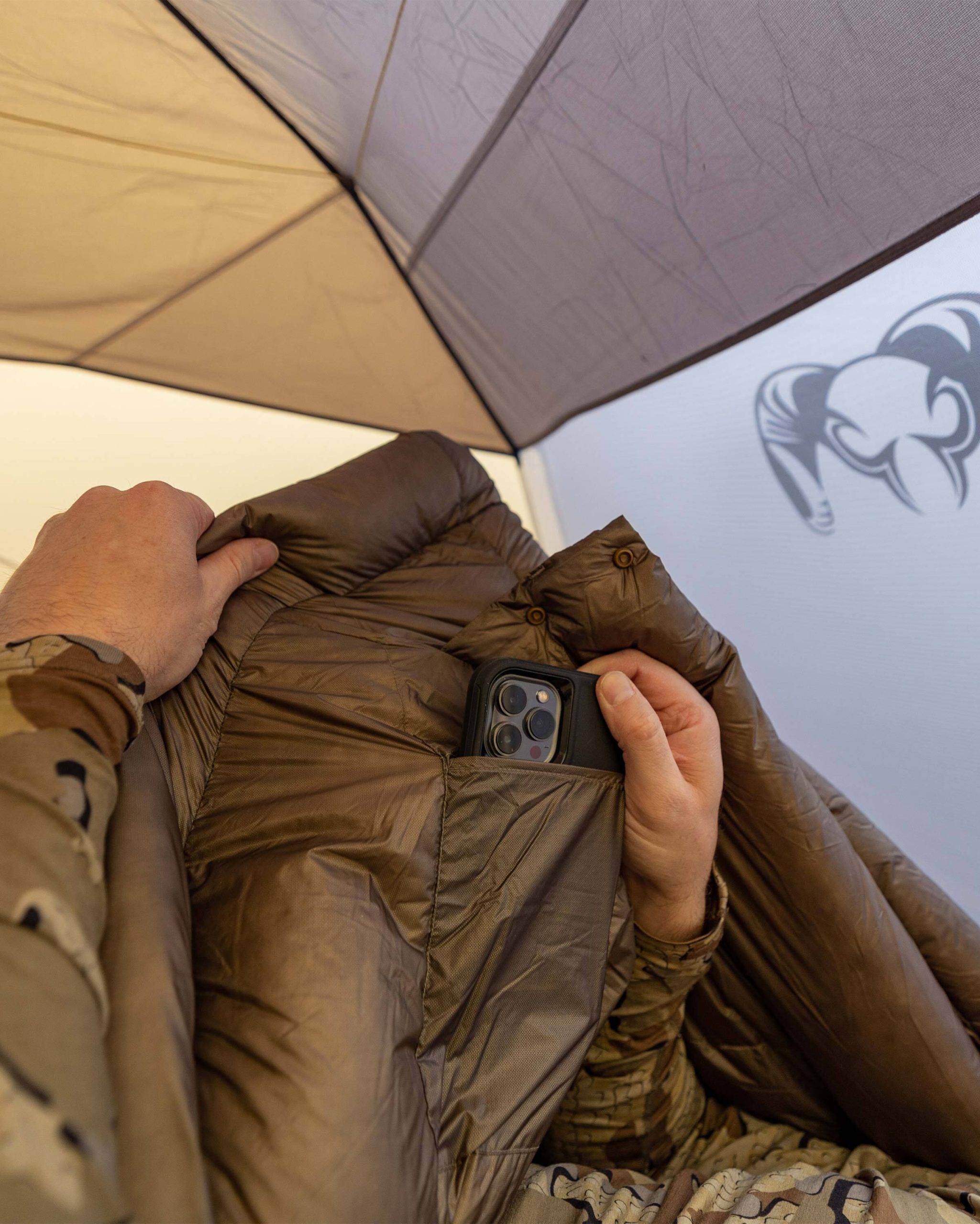 Super Down Altai 0° Sleeping Bag | Ash - Image 10