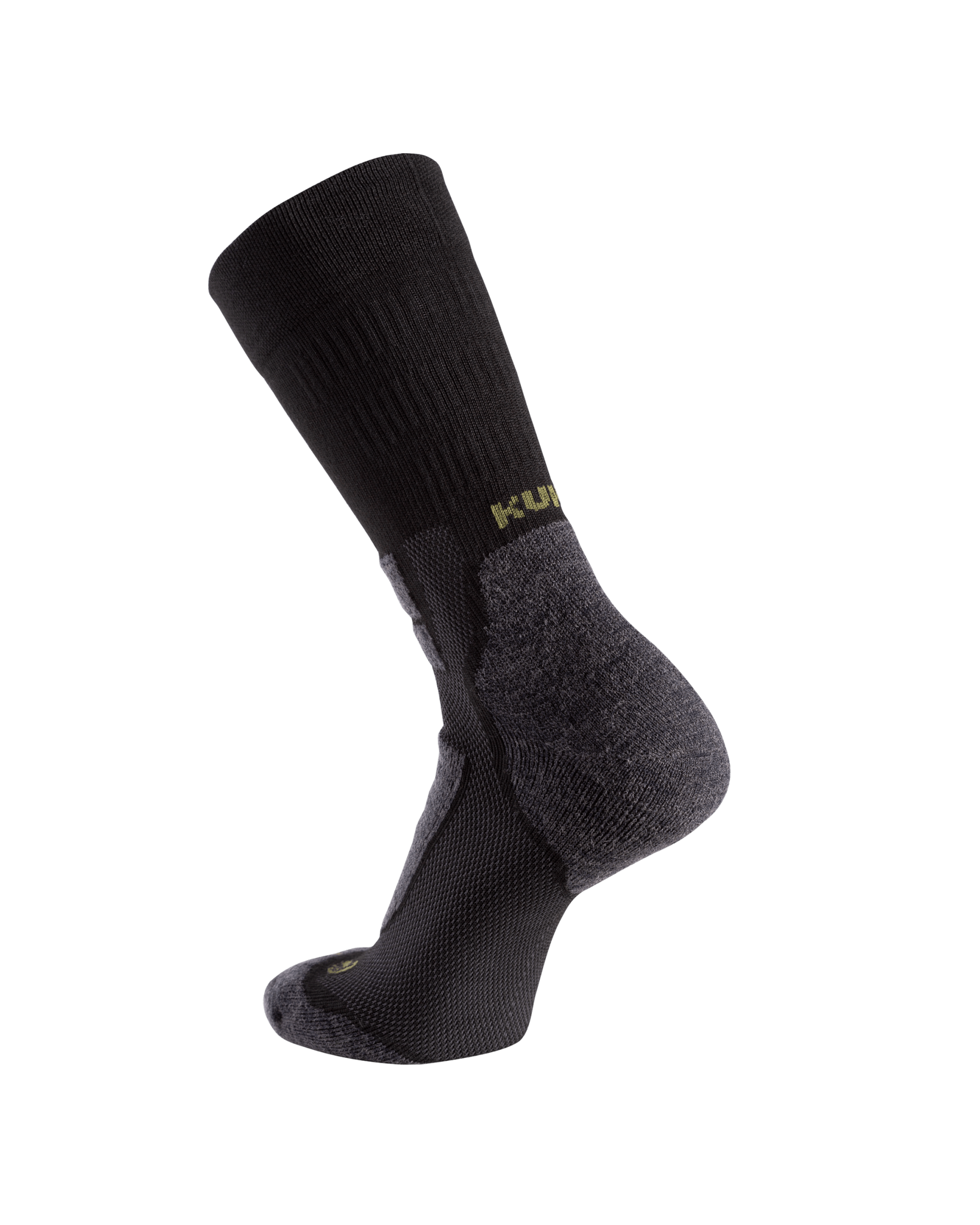 StrongWool Hybrid Crew Sock | Grey Green - Image 4