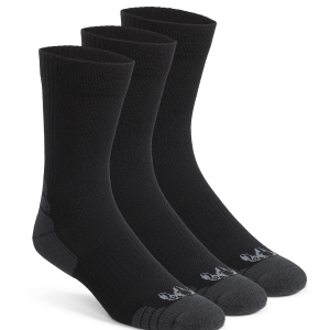 Merino Lightweight Performance Sock 3-Pair Pack | Black