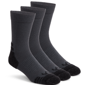 Merino Lightweight Performance Sock 3-Pair Pack | Gunmetal