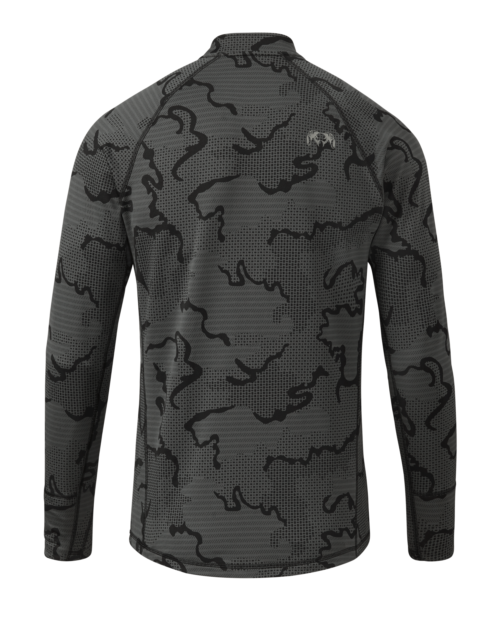 Ridgepoint Fleece Henley | Black Tonal - Image 2