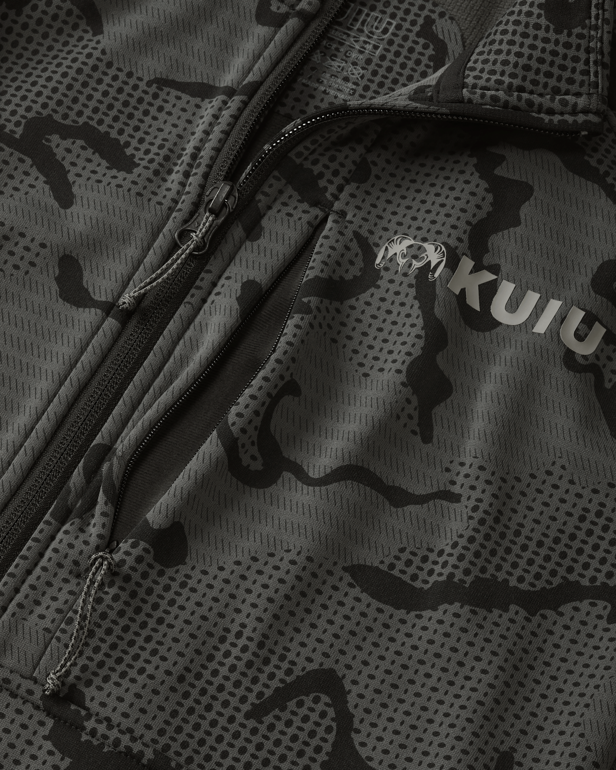 Ridgepoint Fleece Zip-T | Black Tonal - Image 3