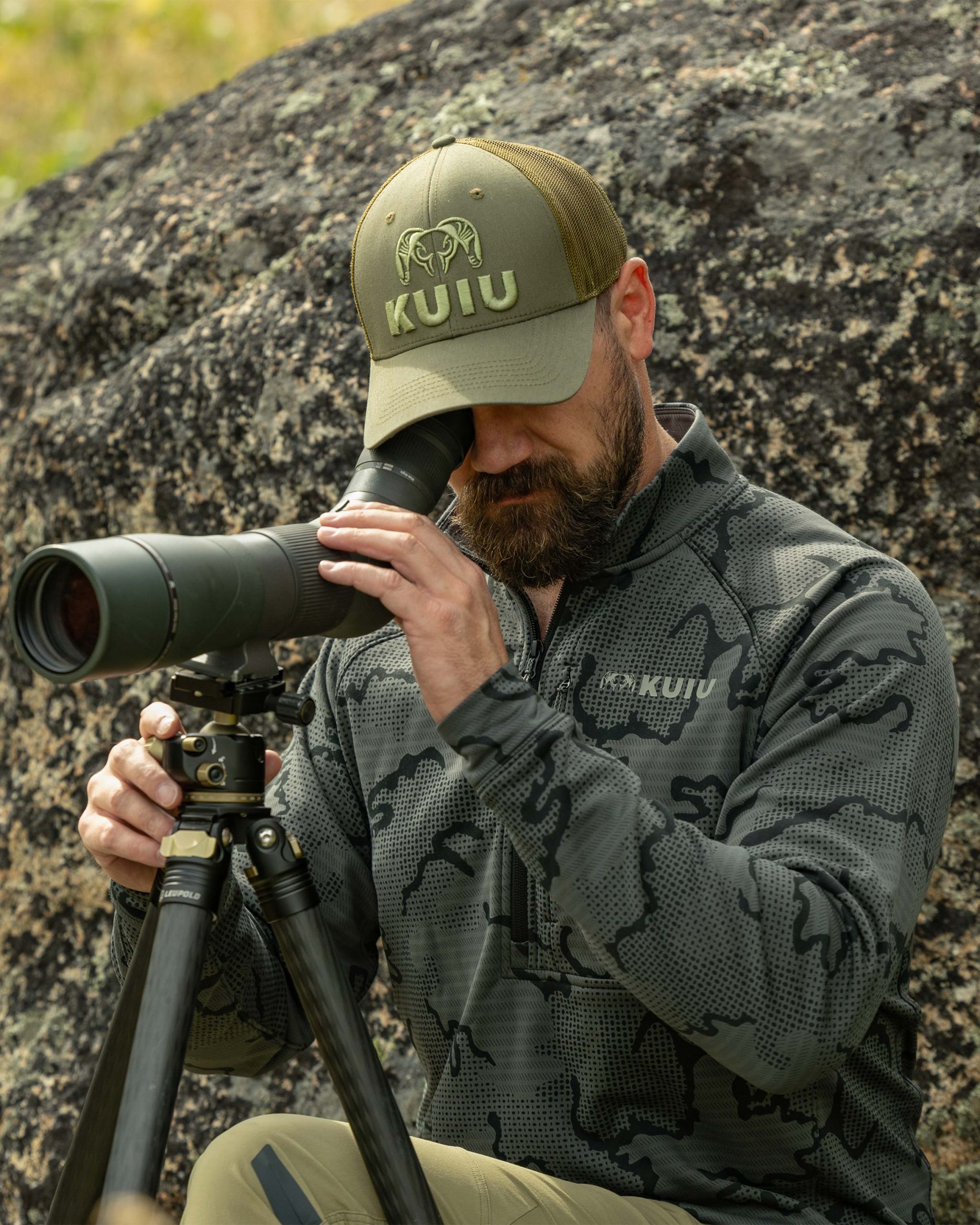 Ridgepoint Fleece Zip-T | Coyote Brown Tonal - Image 6