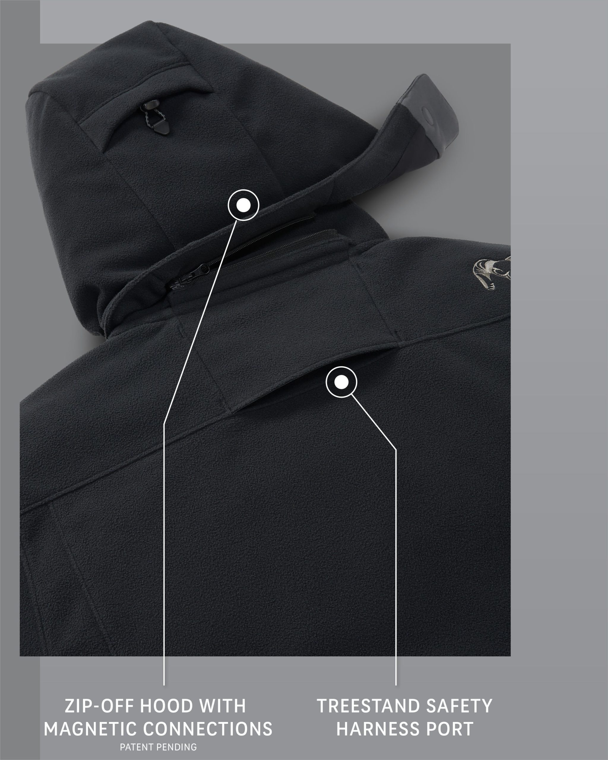 KUIU Proximity LT Hooded Jacket | Black - Image 3