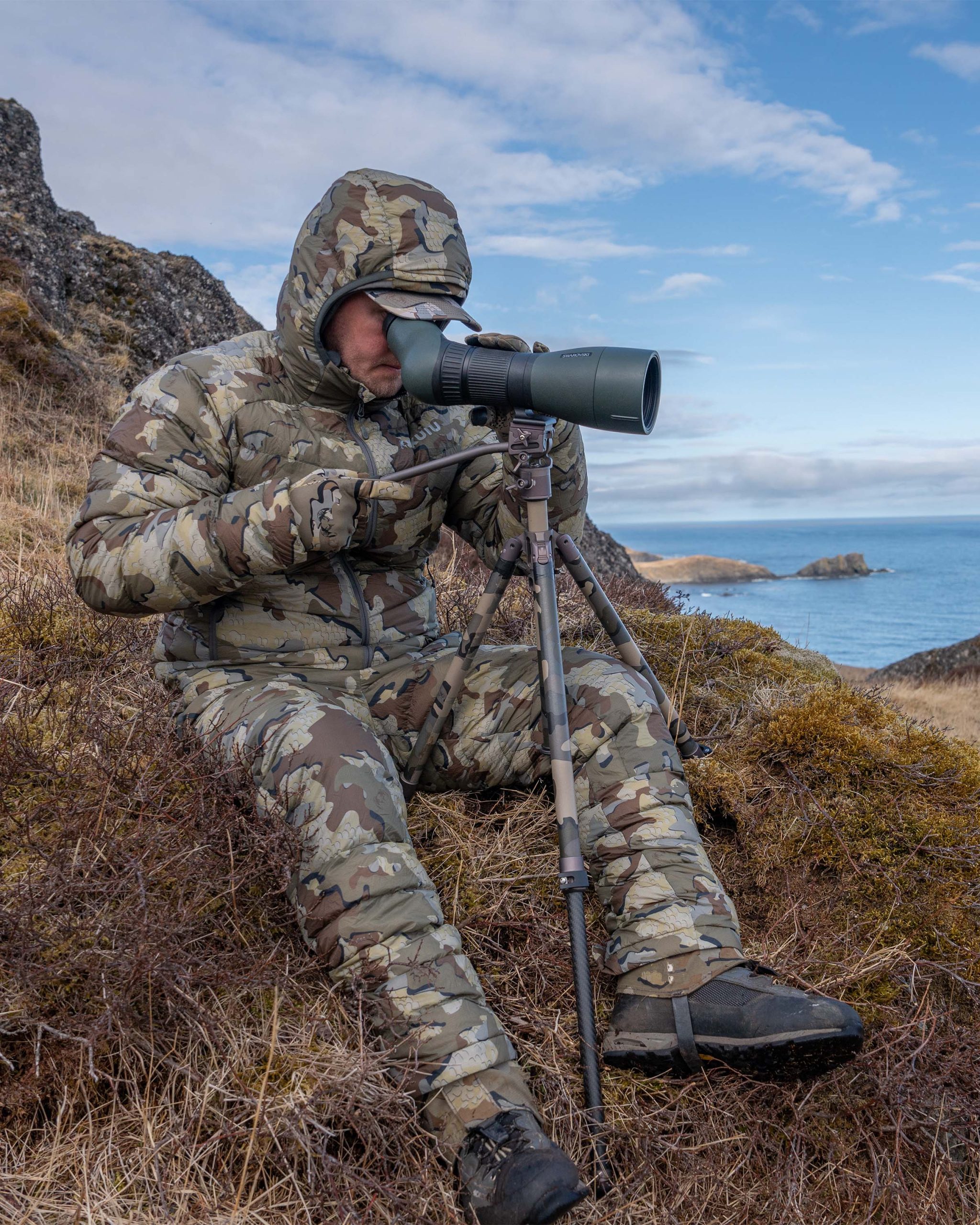 Super Down LT Hooded Jacket | Ash - Image 8